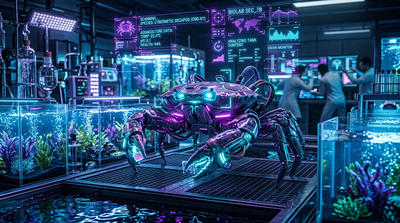 CrabCraft AI Aquaculture Vision